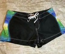 retro vintage, swim Bodyshort sz L