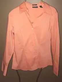 Orange Button Down Shirt