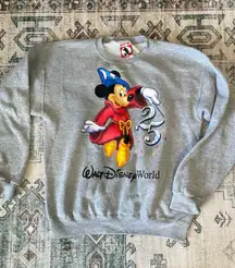 Disney Vintage 90s Walt  World 25th Anniversary Crewneck