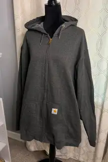 Carhartt Oversized Full Zip Sweatshirt Hoodie