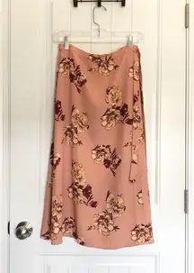 Abound Floral Midi Skirt