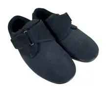 Orthofeet 525 Bismarck Black Orthotic Comfort Shoes Adjustable Strap Sz 8D Wide