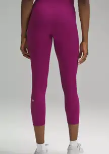 Wunder Train High-Rise Crop 23” Magenta