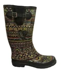 The Sak Sacroot Peace Rain boots Black