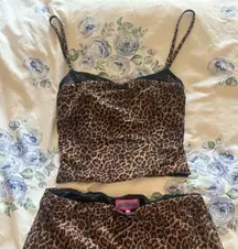 Edikted Top Cheetah Print