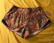 NWT Lululemon Hotty Hot Shorts Seawheeze