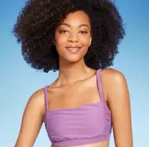 Women's Shirred Longline Bikini Top - ™