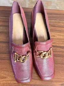 Gibson Latimer brown 3” heels  office wear size 7.5 M