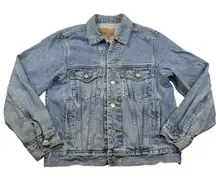 GAP Vintage Denim Trucker Jacket Men's Size XS Cropped Boxy Grunge 90s/Y2K‎