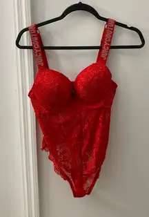 Juicy Couture Red Lingerie