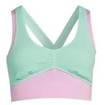 No Boundaries Juniors' Seamless Double Layered Bralette Size Medium