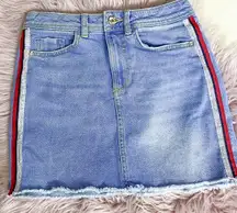 Basic Z1975 Denim Jean Skirt