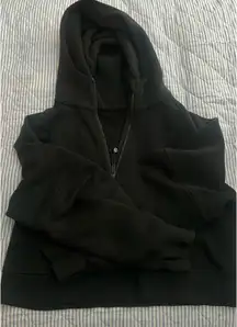 Black Lululemon Scuba Half-Zip M/L