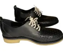 Milo Oxford Black Shoes