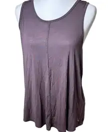 JOYLAB Racerback Seamed Lavender Mauve Workout Top Tank Top - size Large