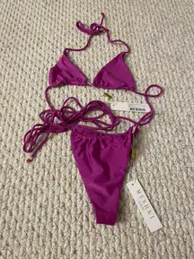 Purple Bikini Set