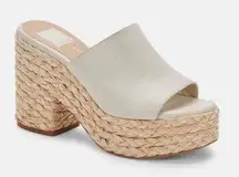 Dolce Vita Elora Heels - Ivory Leather