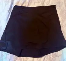 Black Athletic Skort