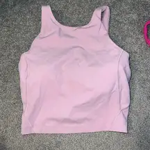 Lululemon Align High Neck Tank Top in Pink Peony