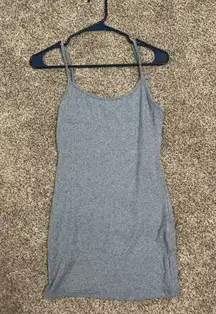 Grey Mini Dress