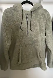 PINK Victoria’s Secret Sherpa Quarter Zip Medium 