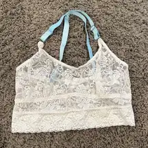 Frederick’s of Hollywood White Lace Bralette