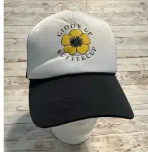 David & Young "Giddy Up Buttercup" Trucker Hat One-Size Snap Back Adjustable