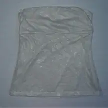 Express Sparkly Tube Top Womens Size M Preppy Boho Classic