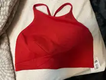 NWT lululemon Flow Y Wrap-Front High-Neck bra