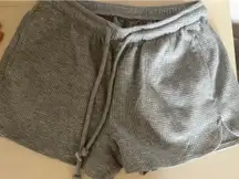 Waffle knit sweatshorts 