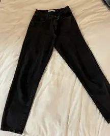 Black Straight Leg Jeans