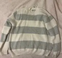 Striped Oversized Sweater