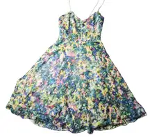 Tracy Reese Secret Garden Sequin Green Dress