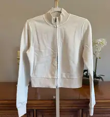 SKIMS Boyfriend Fleece Track Jacket & Cargo Pants Set Buff Small NWT