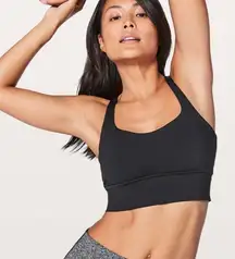 Lululemon 4 Free To Be Bra Long Line in Black
