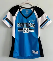 Carolina Panthers Luke Kuechly  Womens Blue NFL Football Jersey