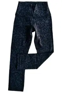 Lululemon Wunder Under Crop High Rise Size 2 Wild Thing Camo Grey Black