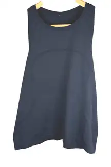 Lululemon Swiftly Tech Size 12 Black Racerback Tank Top Athletic Shirt Womens