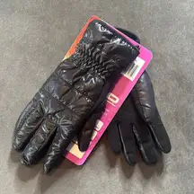 HEAD Women's Black Waterproof Hybrid Touchscreen Compatible Gloves Size M NEW
