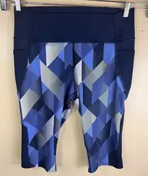 Gap Fit Womens Sculpt Compression‎ Long Shorts Size XL Active Athleisure