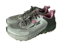 Altra Women's Timp 5 Green/Forest Trail Running Shoes Vibram Sole Size 8