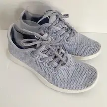 Allbirds Women’s True Runners TR Baby Blue Lace Up Sneakers Size 8