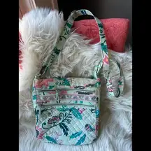 Vera Bradley Floral Crossbody Bag - Quilted and Spacious