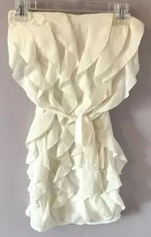 Francesca's Very Cute White Dress