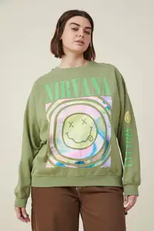 Nirvana Band Graphics Sweatshirt