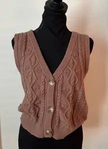 Jessica Simpson Vest Sweater