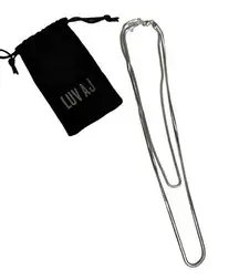 Luv AJ Cascading Snake Chain Necklace - NIP