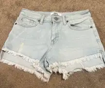 JBD Light Wash Shorts