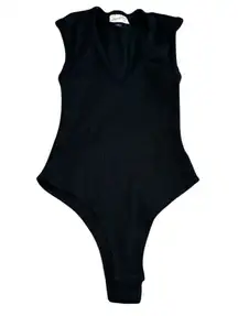 Universal Thread Black Sleeveless Bodysuit