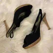 Unisa Black Suede Heel Sz 9.5